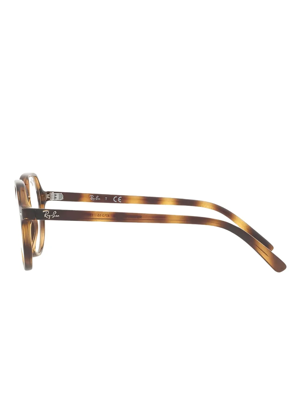 RAY-BAN JUNIOR Thalia bril met geometrisch montuur Bruin