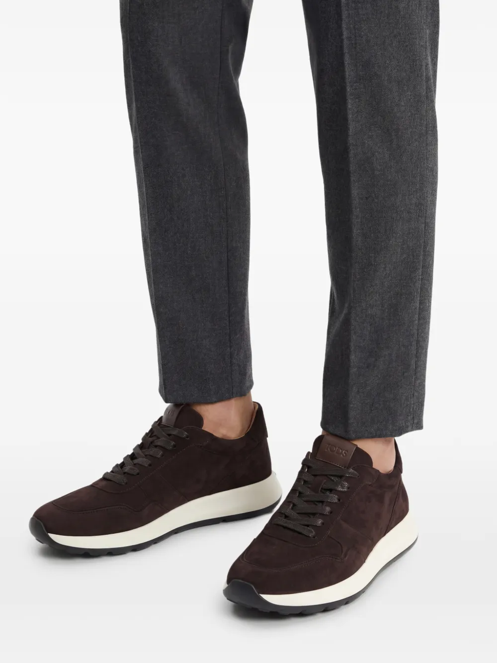 Tod's Suède sneakers Bruin