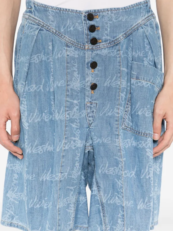 Vivienne Westwood Romario Bermuda Shorts | Blue | FARFETCH