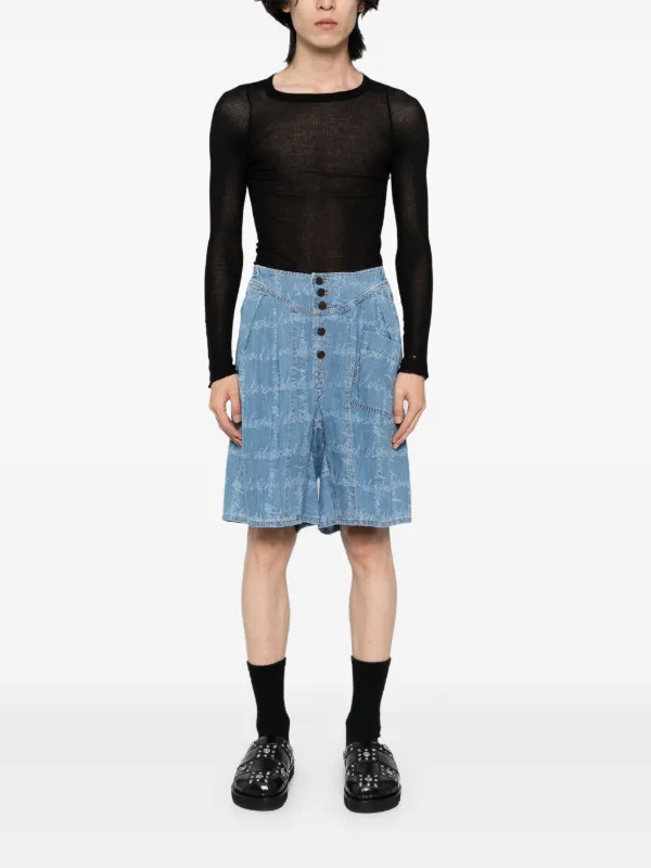 パンツ Vivienne Westwood MAN / denim shorts Vivienne Westwood Romario Bermuda Shorts | Blue | FARFETCH