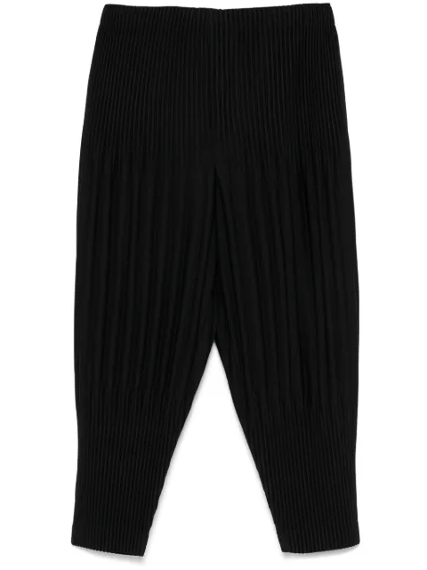 Homme Plissé Issey Miyake بنطال بتأثير بليسيه