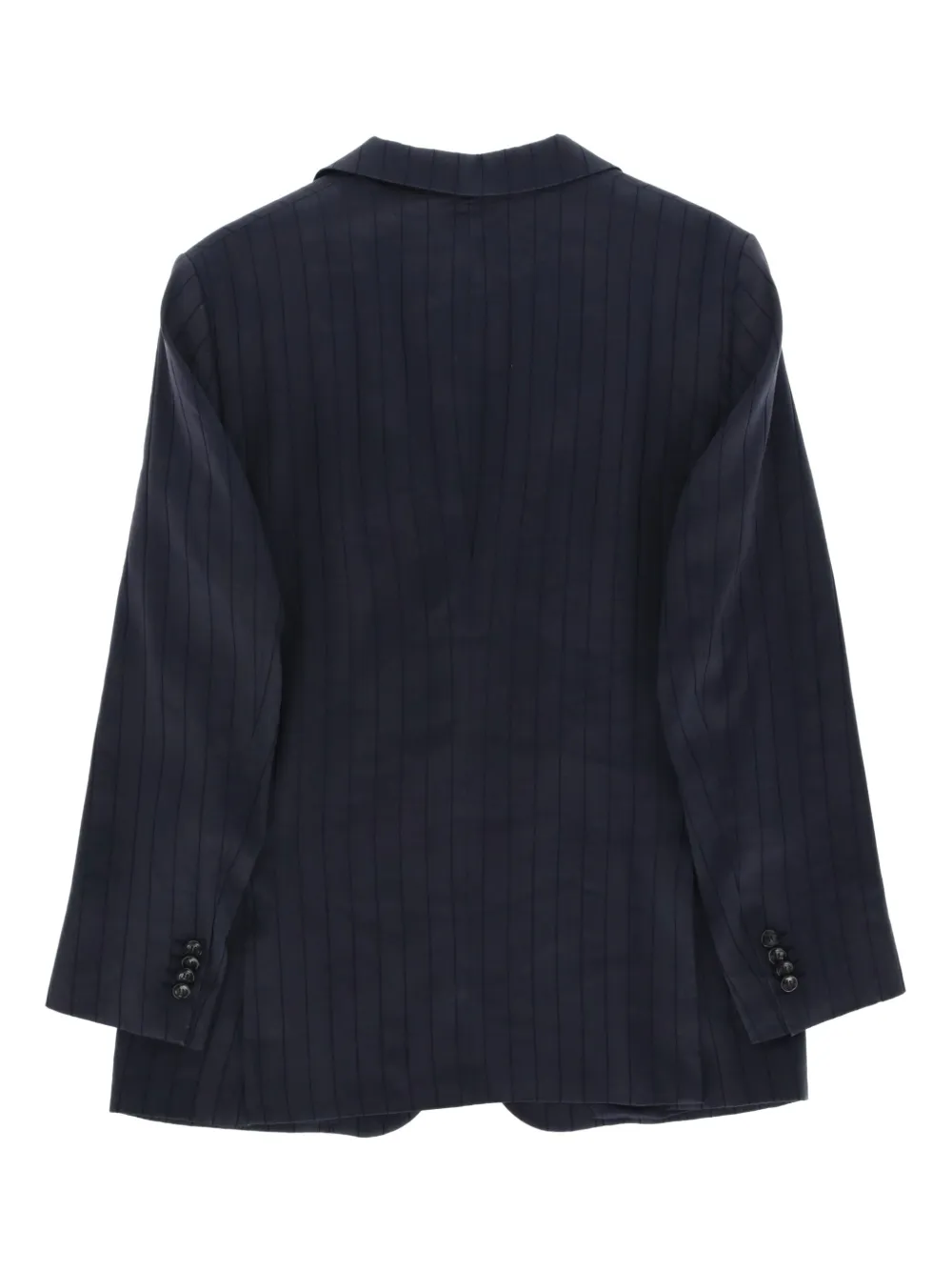 Giorgio Armani Pre-Owned 2000s blazer met enkele rij knopen - Blauw