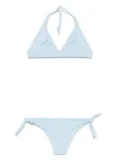 Fisico floral-pattern bikini - Blue