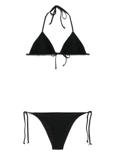 Fisico bikini con efecto arrugado