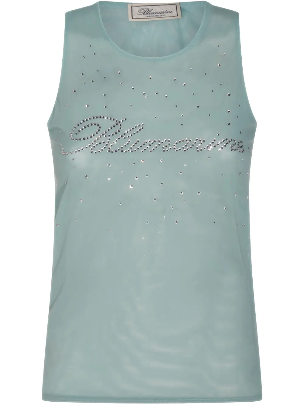 rhinestone-embellished t-shirt