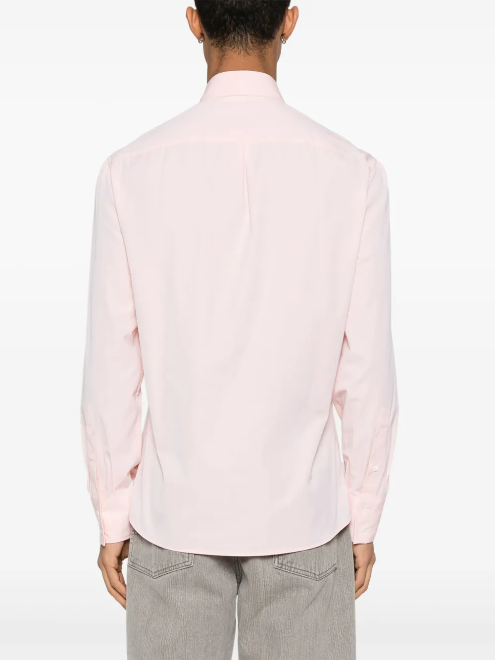 Brunello Cucinelli Katoenen overhemd Roze