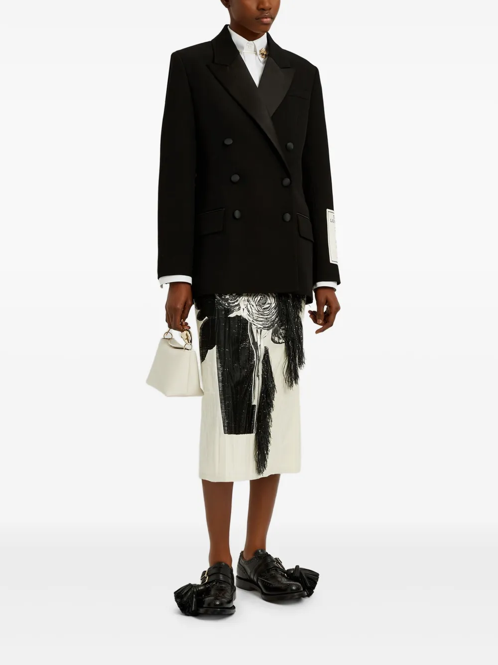  Erdem Wool Blazer - Black 