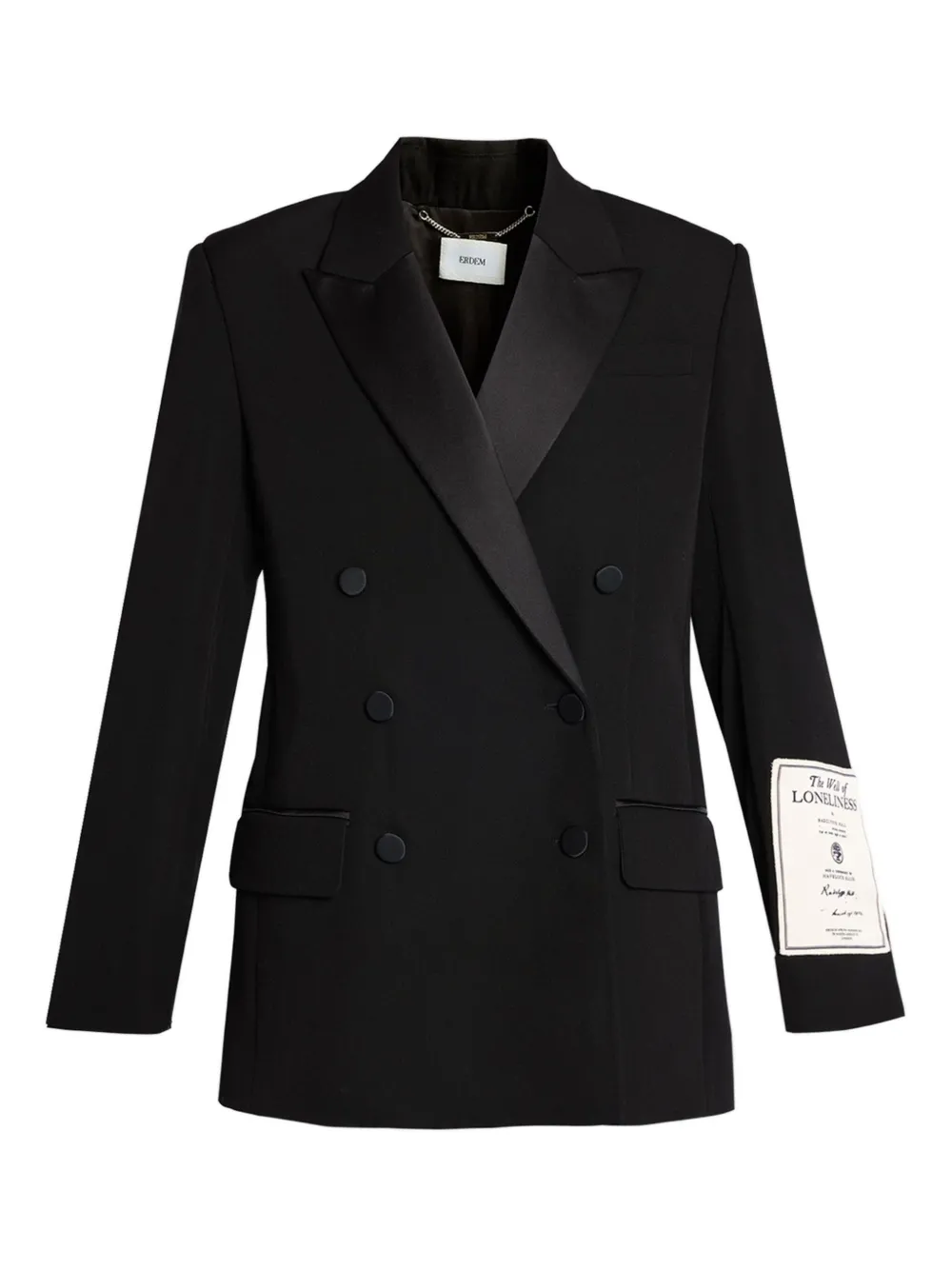 ERDEM wool blazer - Black