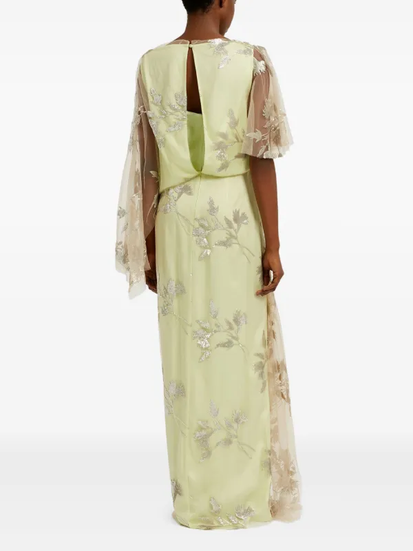 chinese dress ladies Erdem // Green Lace Mesh Strapless Dress – VSP Consignment main image 0