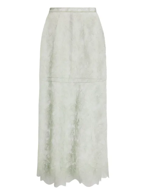 ERDEM lace-embellished maxi skirt