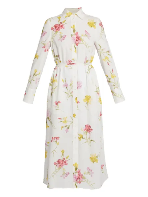 ERDEM floral shirt dress