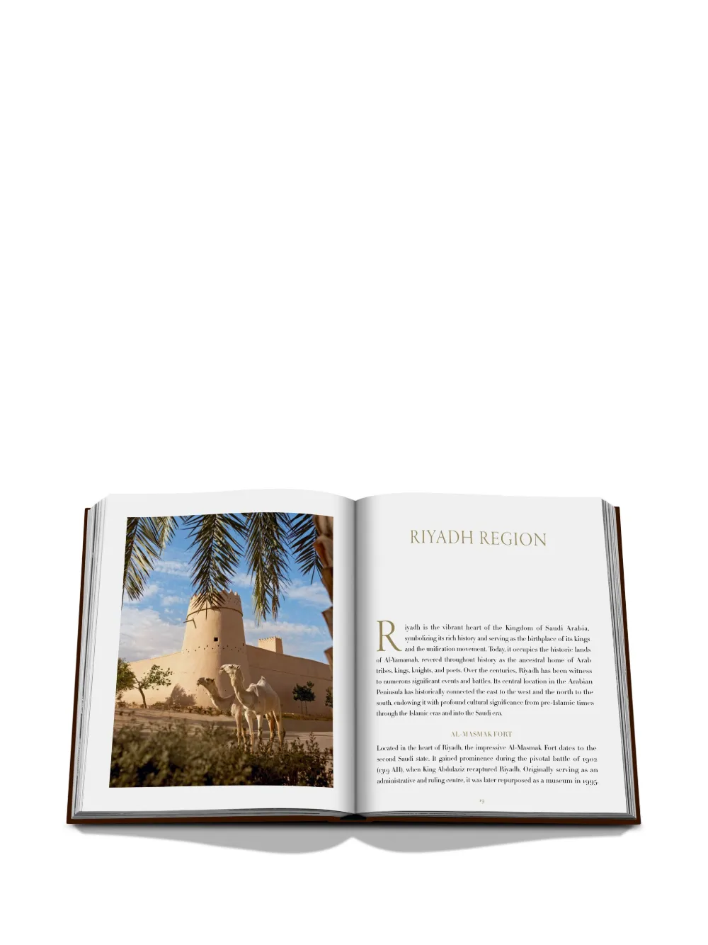 Assouline Grace in the Desert: The Beauty of Saudi Arabia's Camels book - Beige