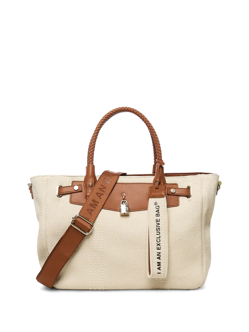 V73 Rebecca Tote Bag In Neutrals