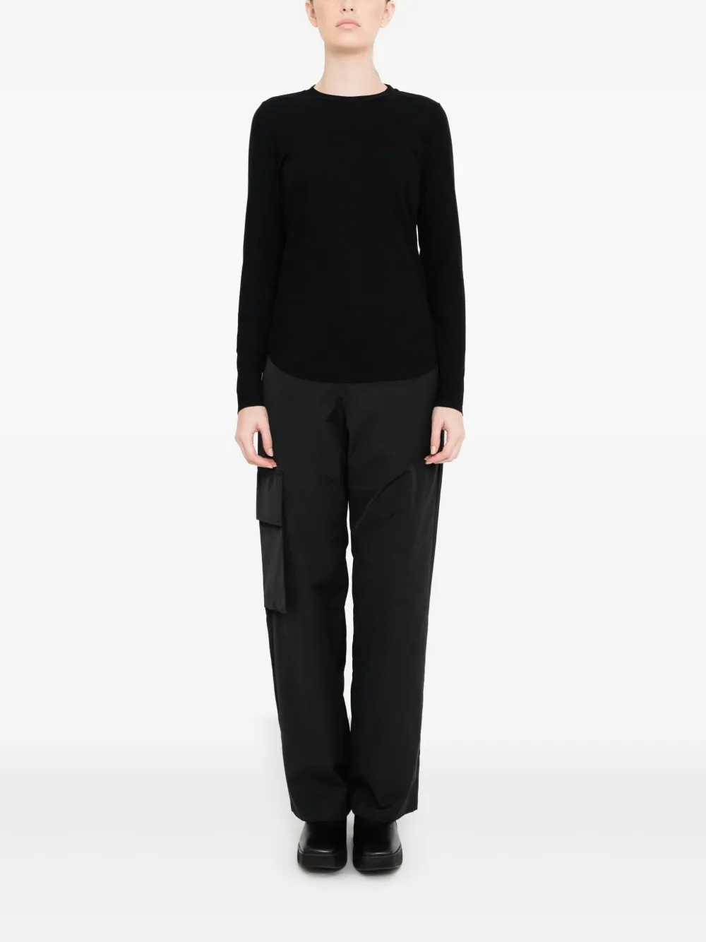 Uma | Raquel Davidowicz ribbed long-sleeve top | T-Shirts & Jersey Shirts | Image 2