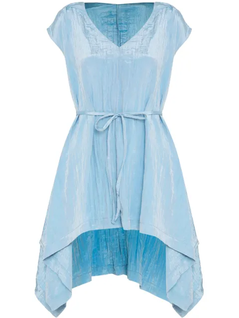 Uma | Raquel Davidowicz tied-waist asymmetric-hem top