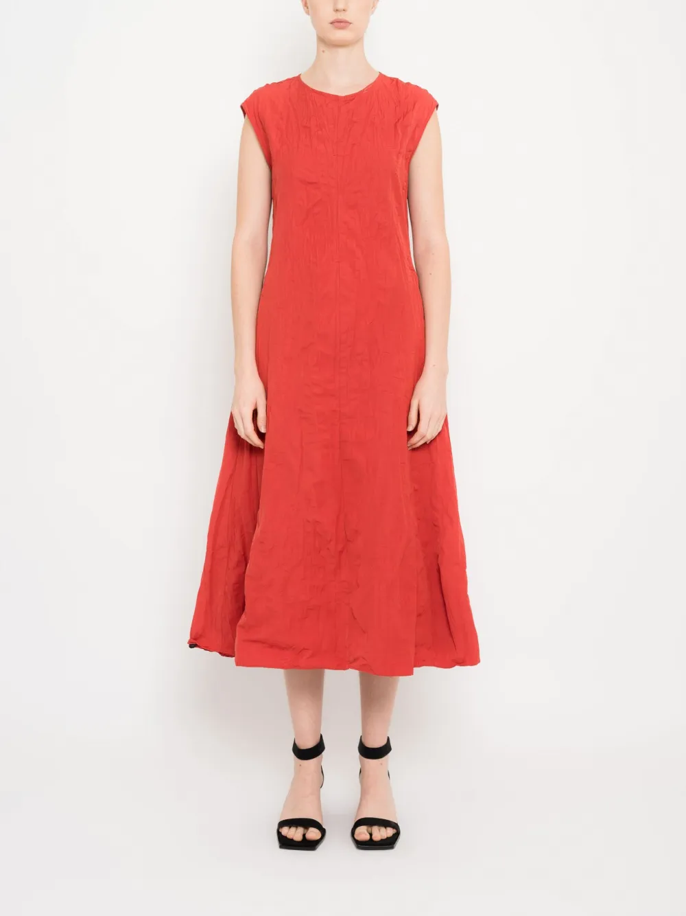 Uma | Raquel Davidowicz sleeveless midi dress - Rood