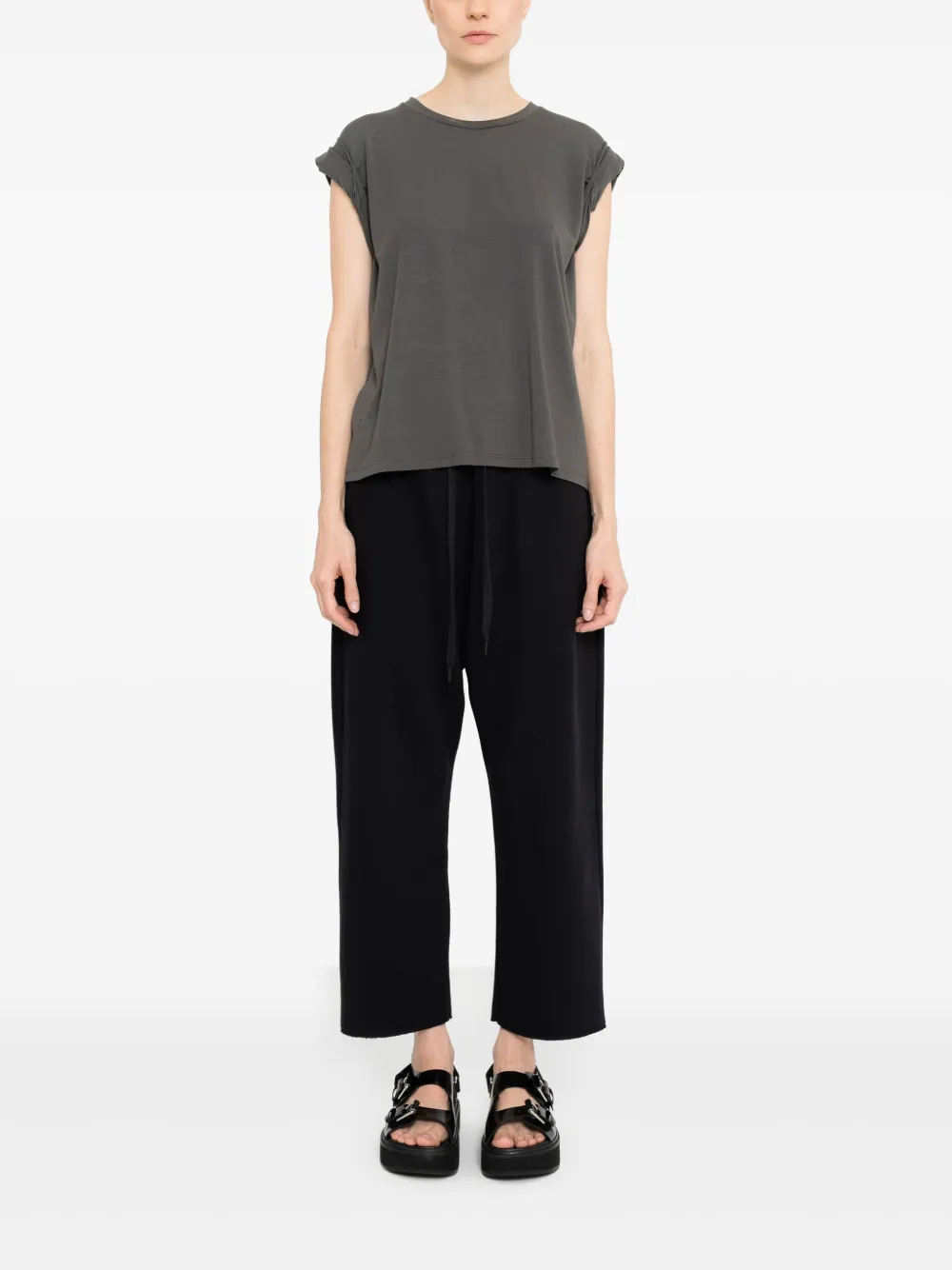 Uma | Raquel Davidowicz ruched cap-sleeve top | T-Shirts & Jersey Shirts | Image 2