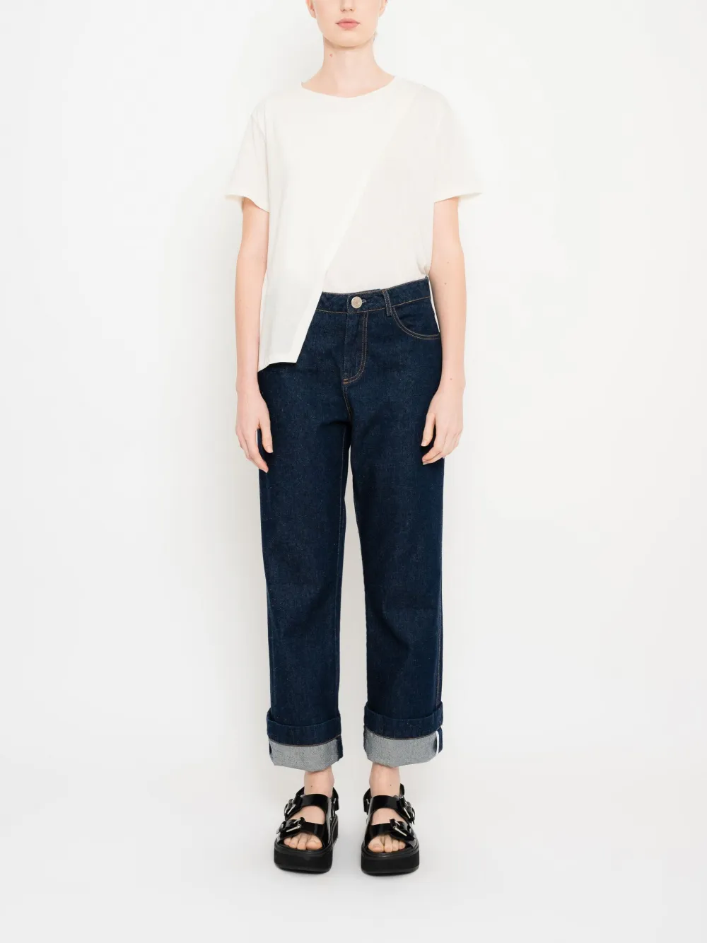 Uma | Raquel Davidowicz Straight jeans - Blauw