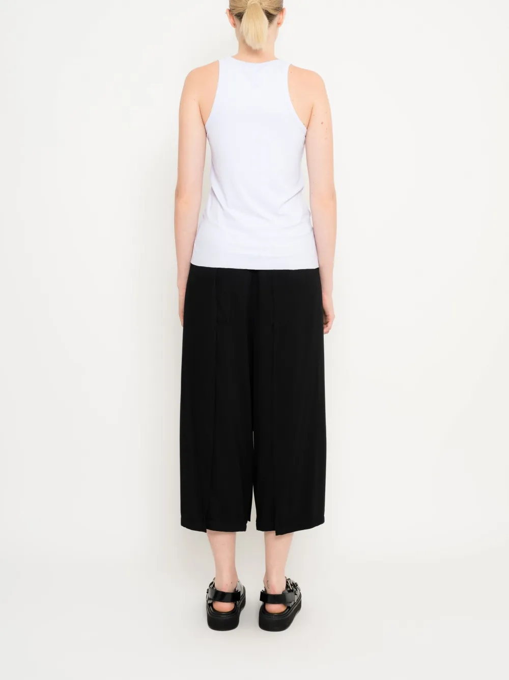 Uma | Raquel Davidowicz Mouwloze top Wit