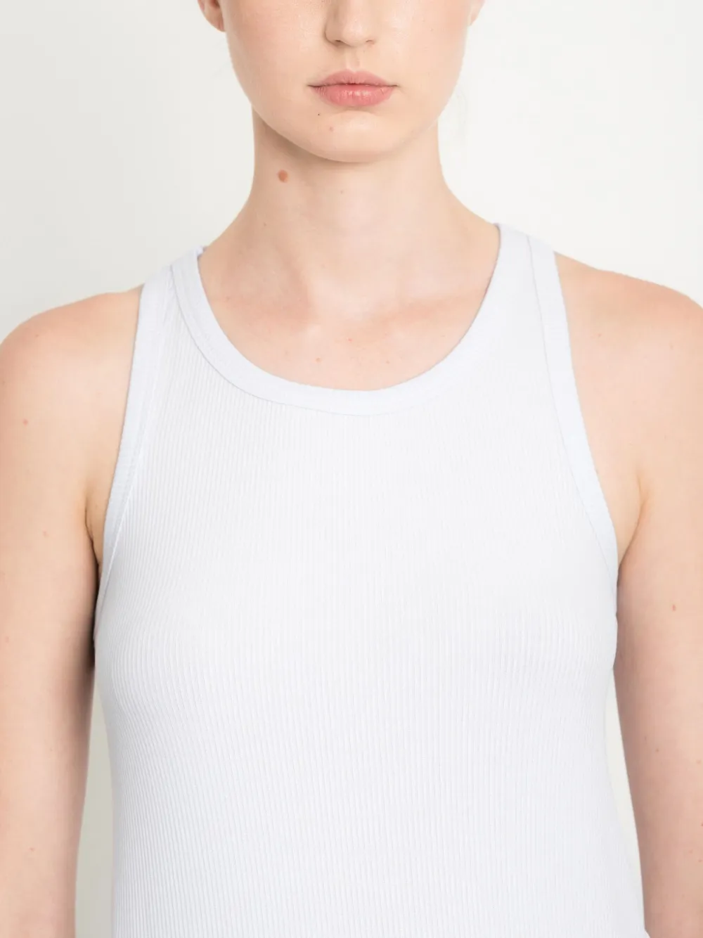 Uma | Raquel Davidowicz Mouwloze top Wit