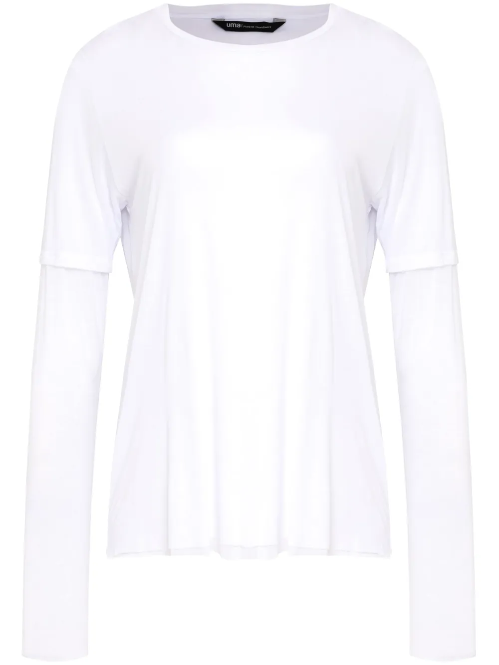 layered long-sleeve top