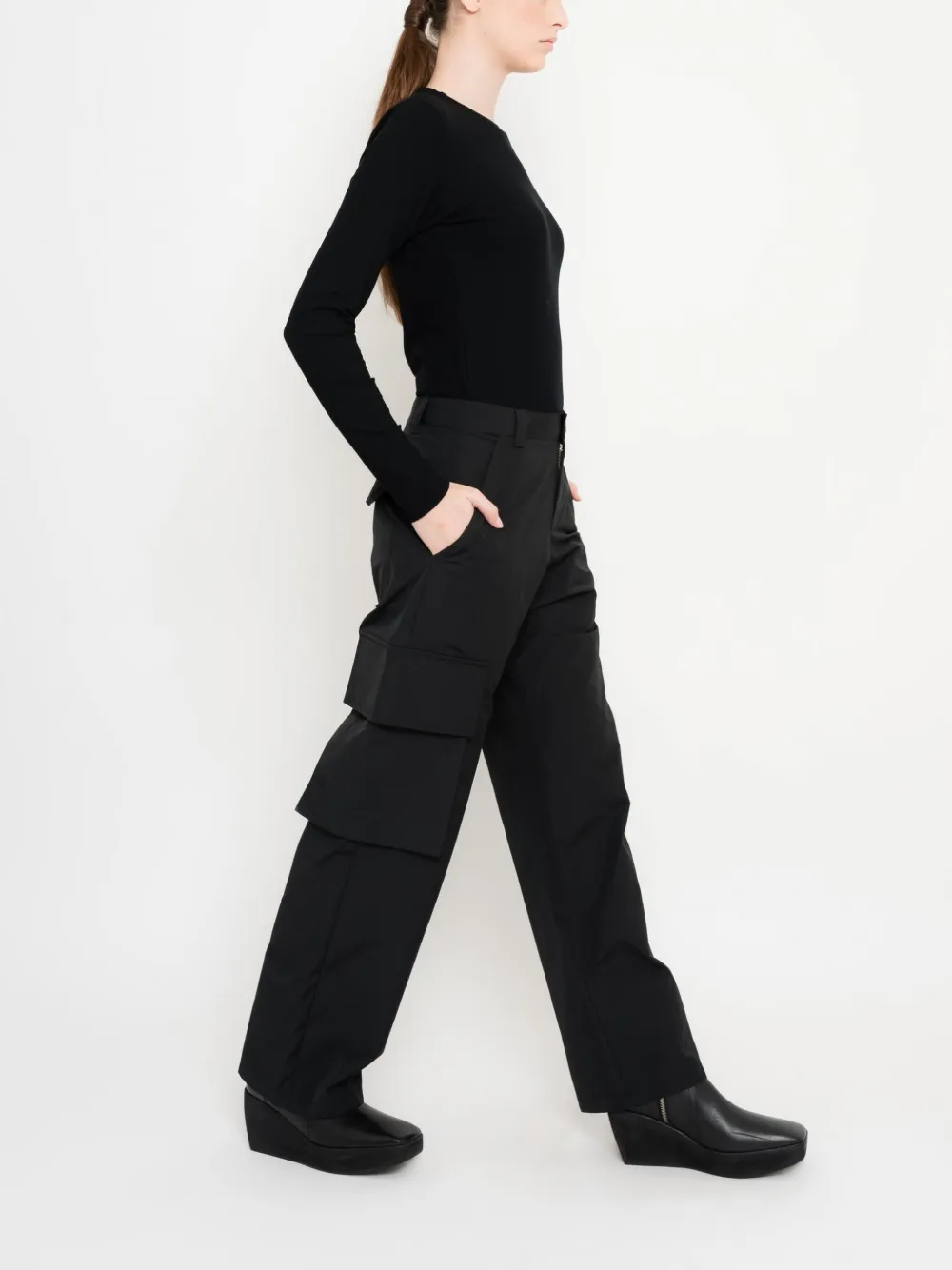 Uma | Raquel Davidowicz Cargo broek Zwart