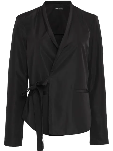 Uma | Raquel Davidowicz tie-fastening blazer