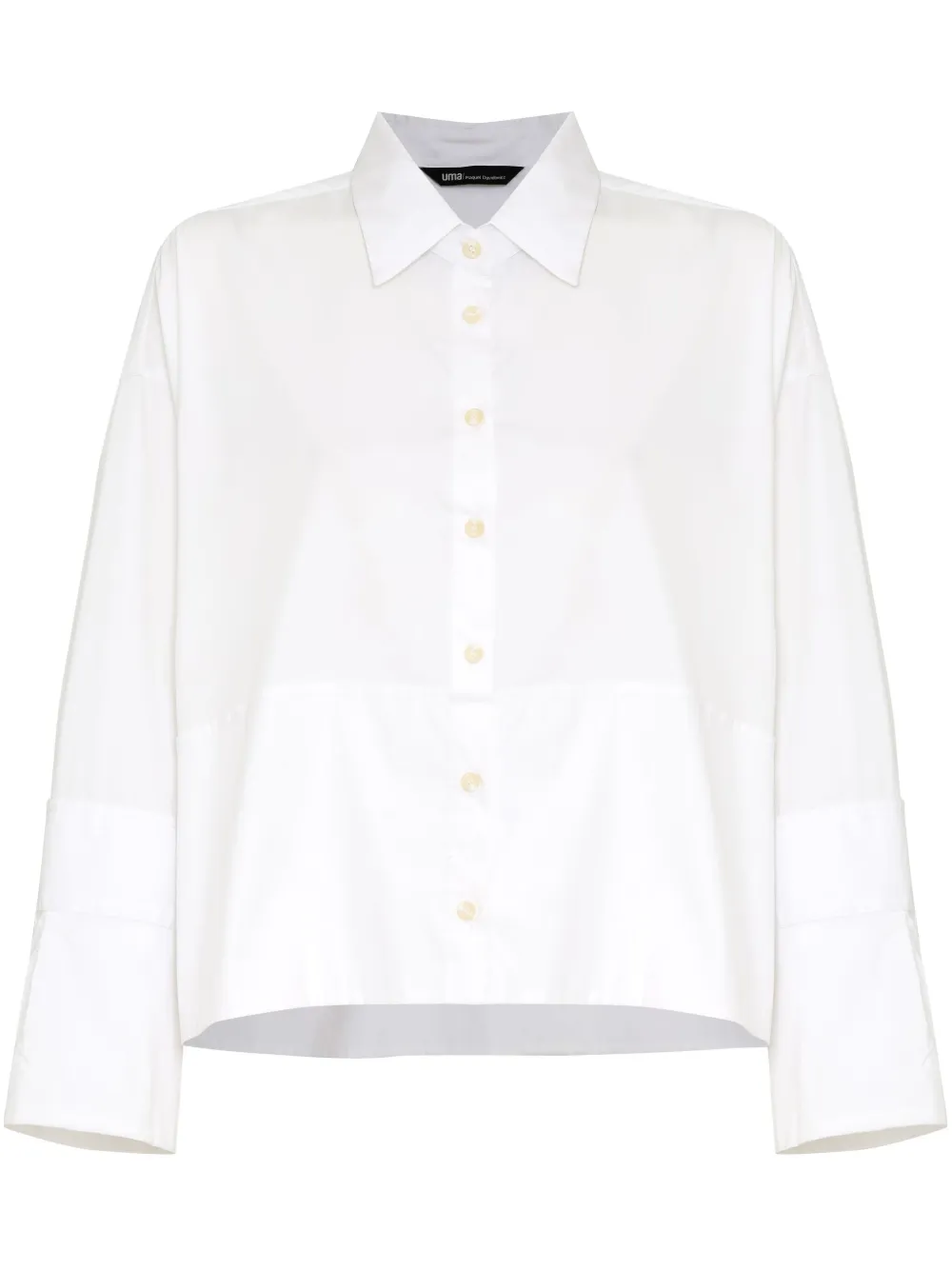 Uma | Raquel Davidowicz camisa holgada con botones | blanco | Image 1