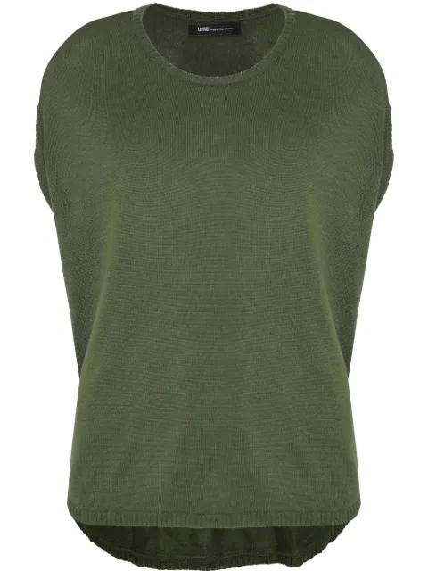 Uma | Raquel Davidowicz curved-hem knit top 