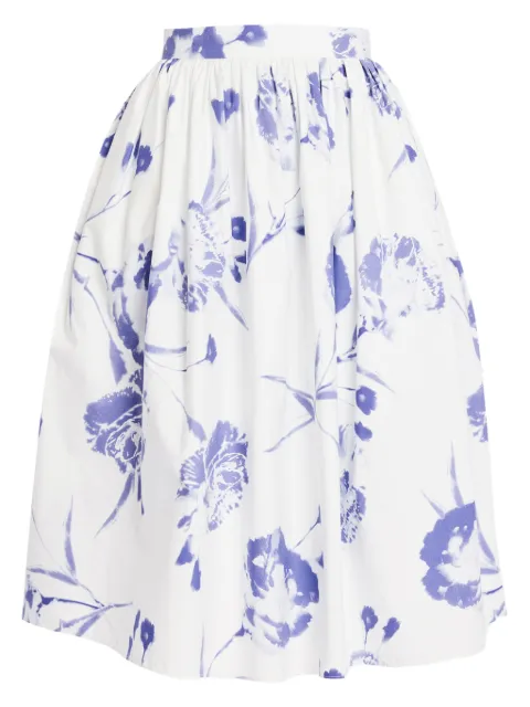 ERDEM floral-print skirt