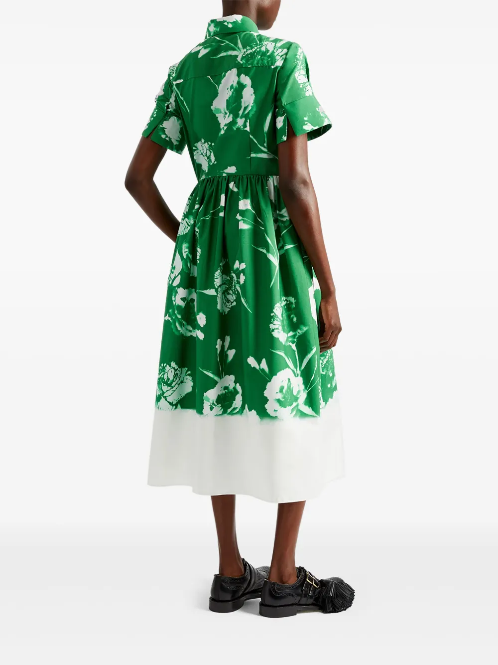 ERDEM FLORAL-PRINT SHIRT DRESS