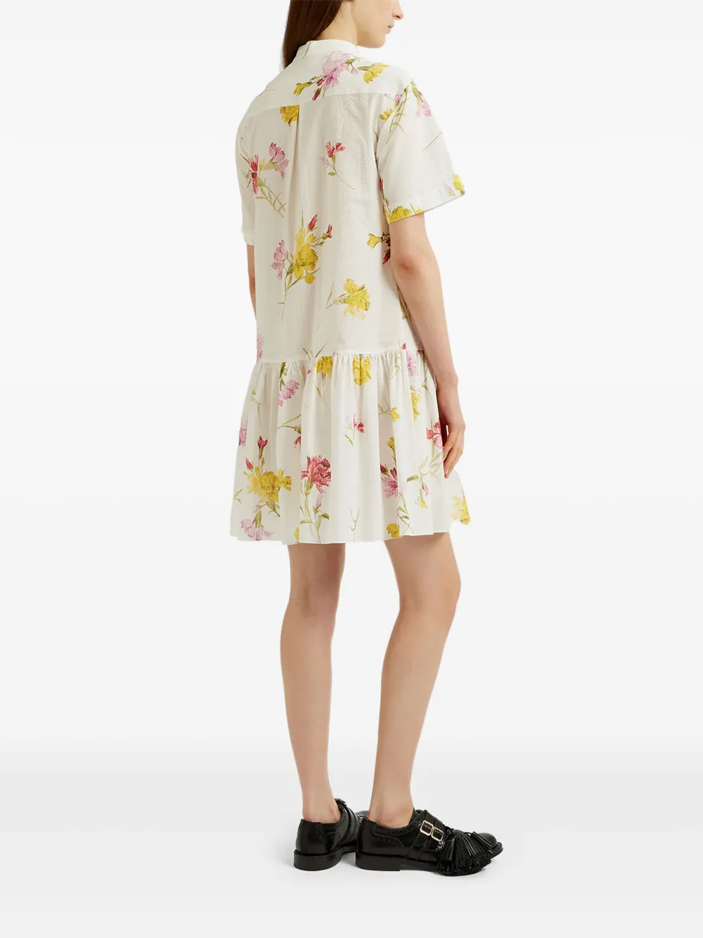 ERDEM FLORAL-PRINT SHIRT DRESS 