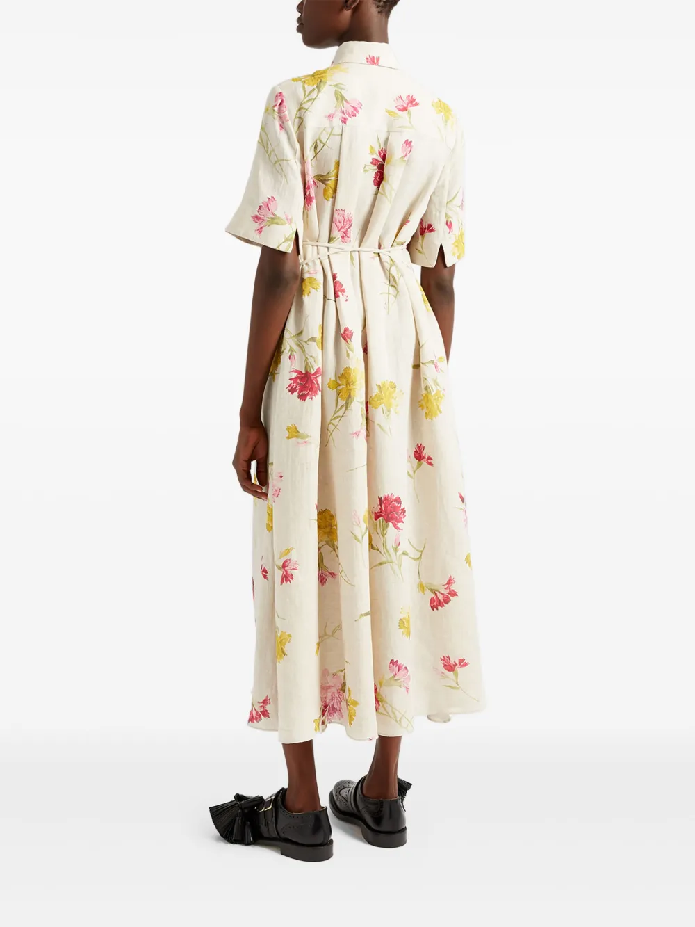 ERDEM FLORAL-PRINT SHIRT DRESS