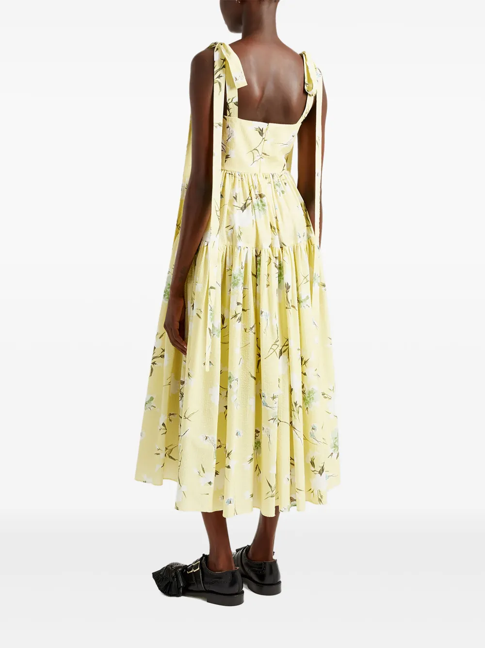 ERDEM FLORAL-PRINT DRESS 