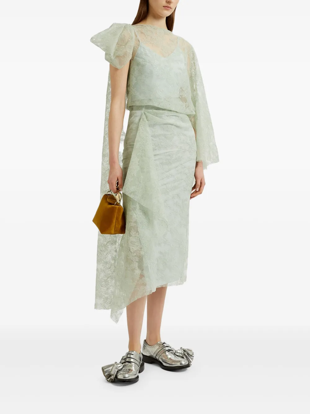ERDEM ASYMMETRIC DRESS 