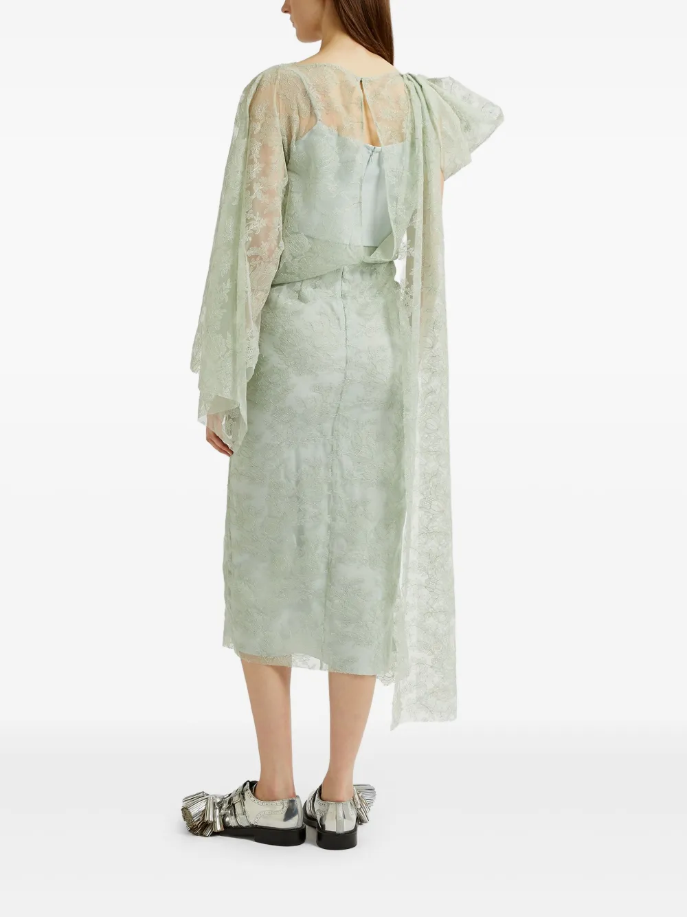 ERDEM ASYMMETRIC DRESS 