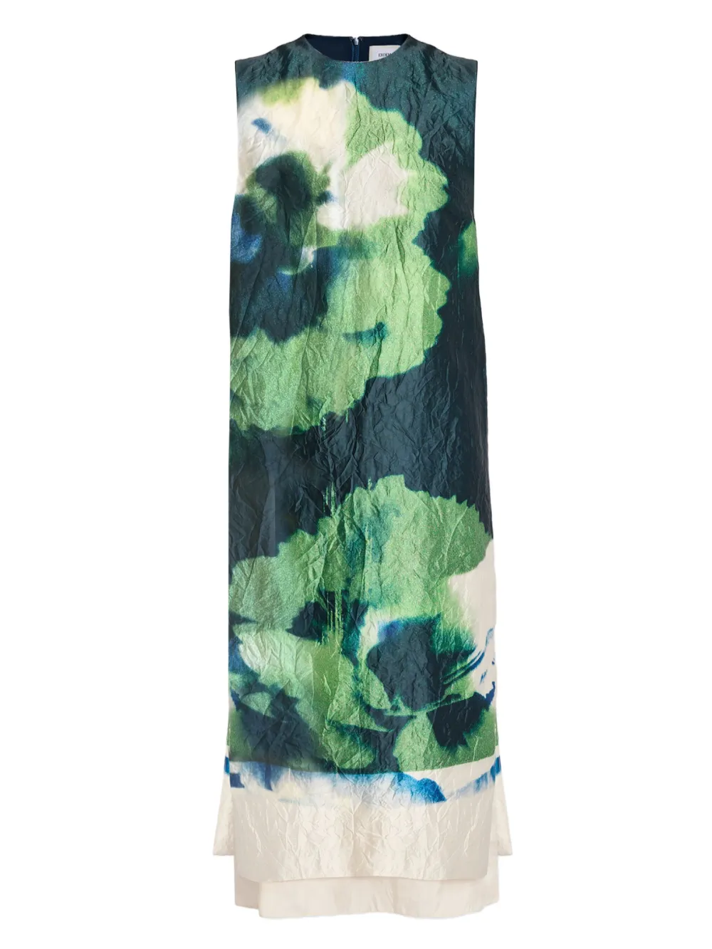 floral-printed midi dress