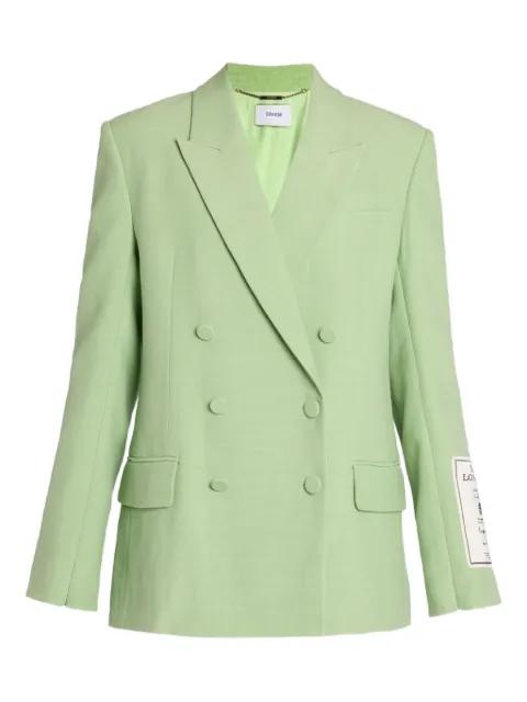 ERDEM blazer con doble botonadura