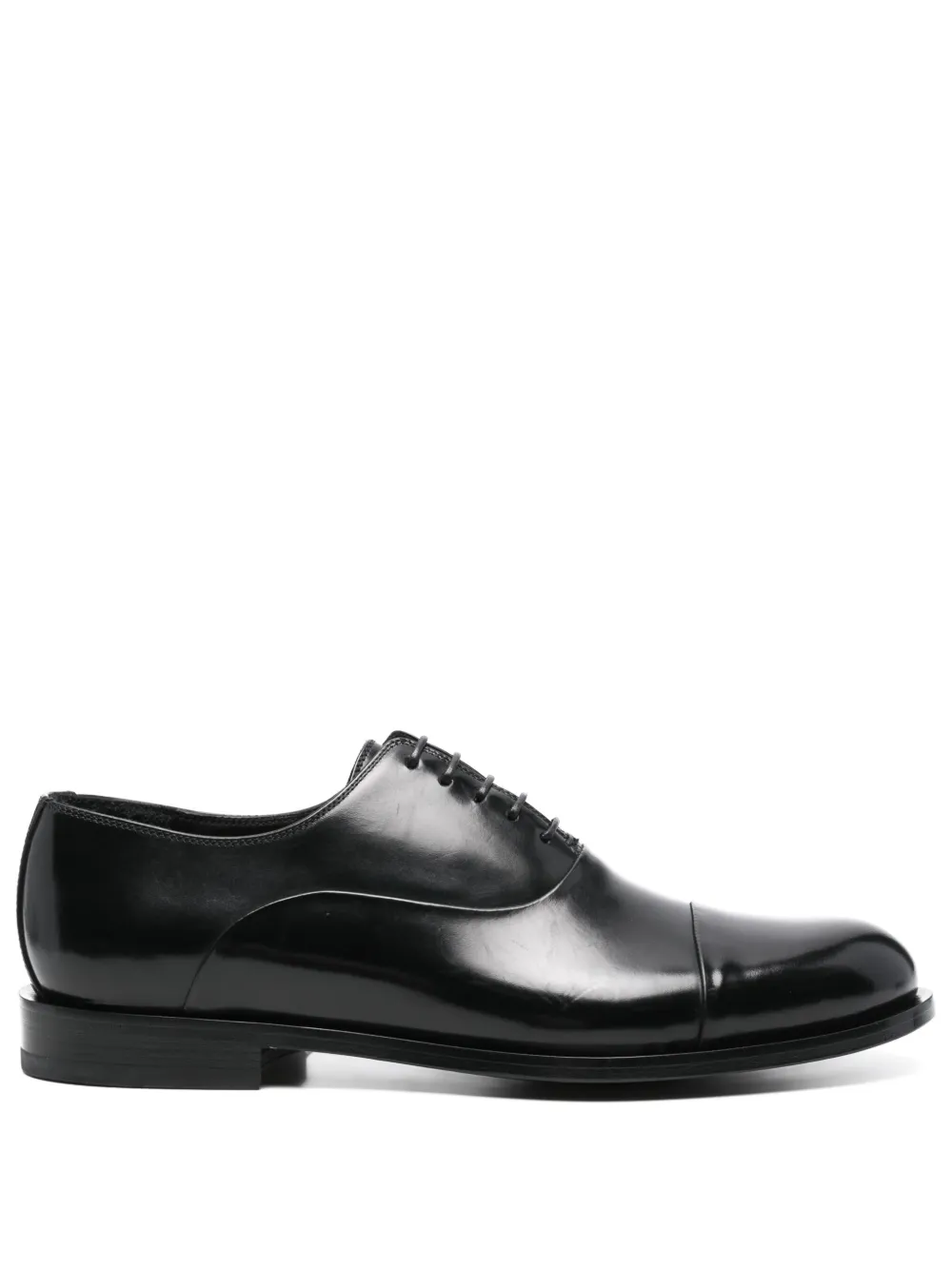 Tagliatore leather brogues Black