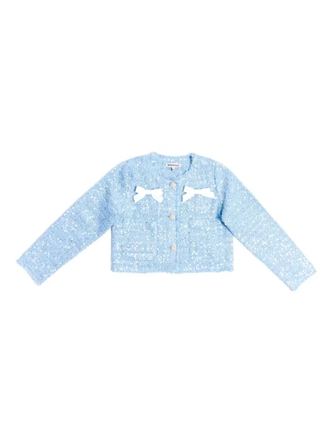 BCBG KIDS sequin-embellished jacket