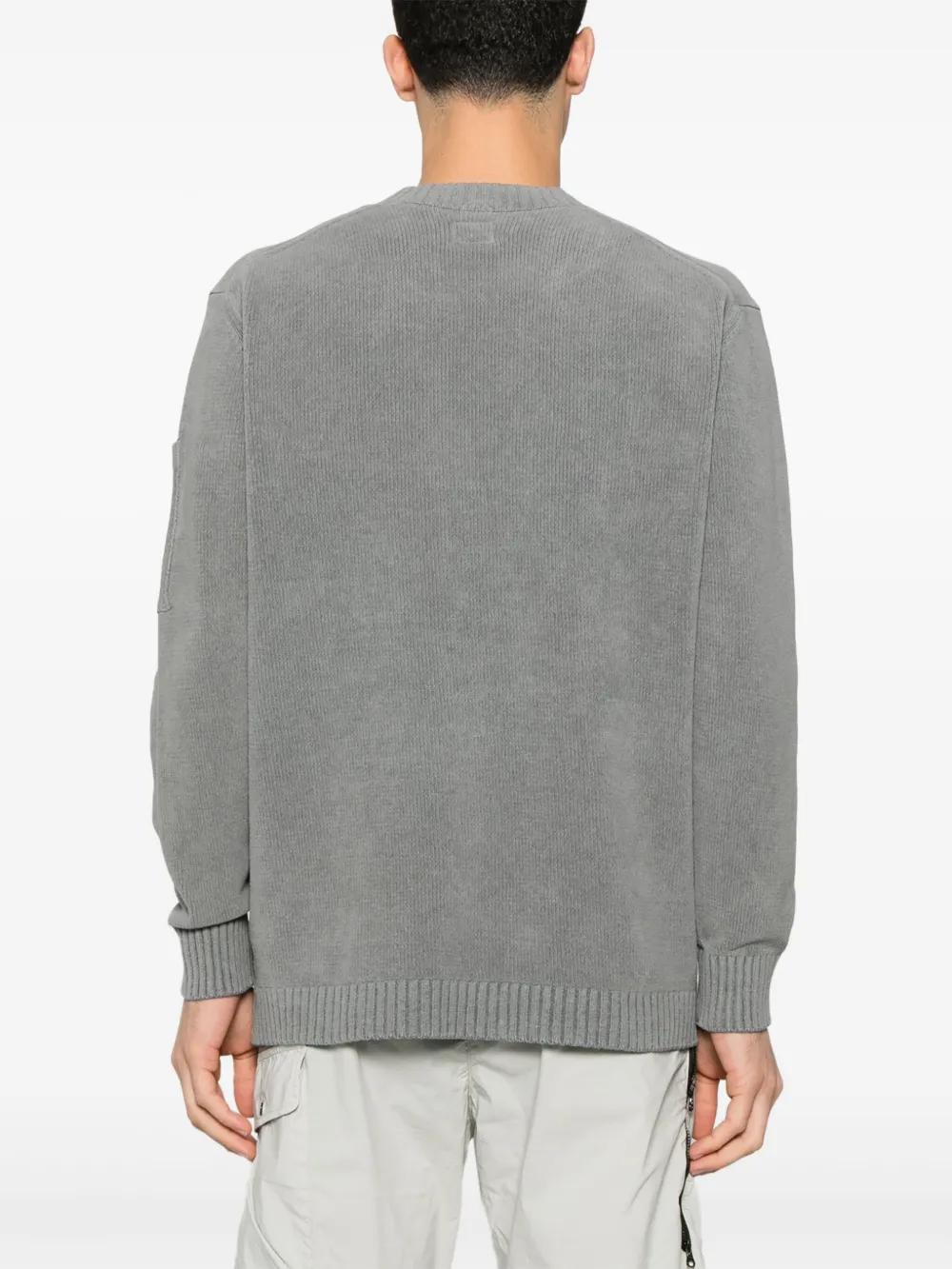 C.P. Company Chenille trui Grijs