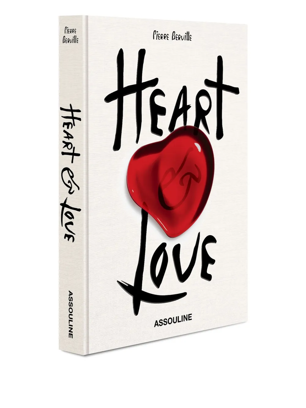 Assouline Heart And Love Book By Pierre Berville In White