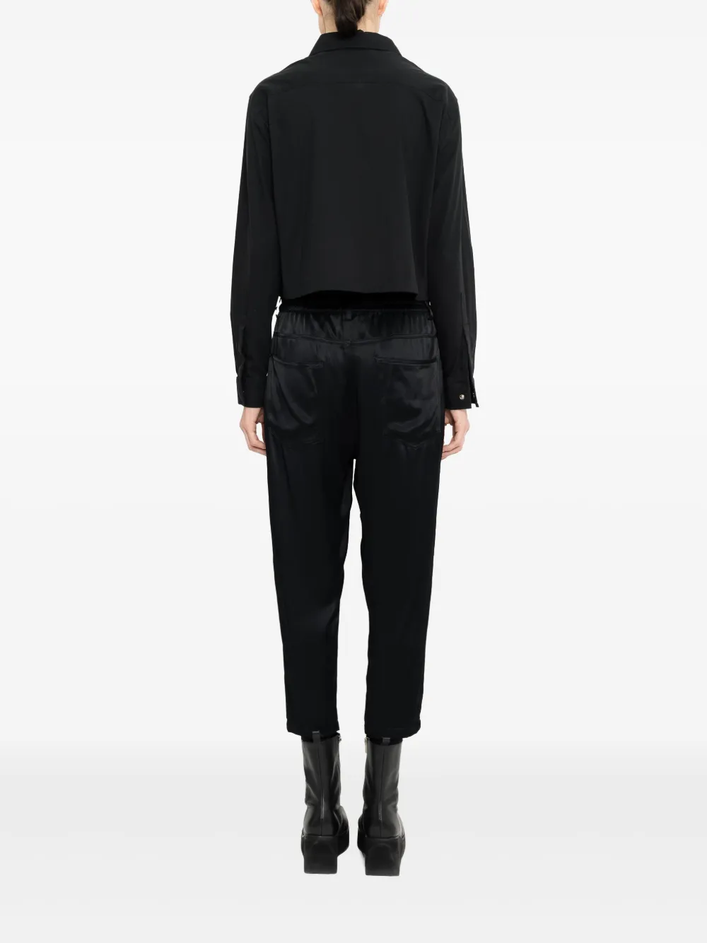 Uma | Raquel Davidowicz Straight broek Zwart