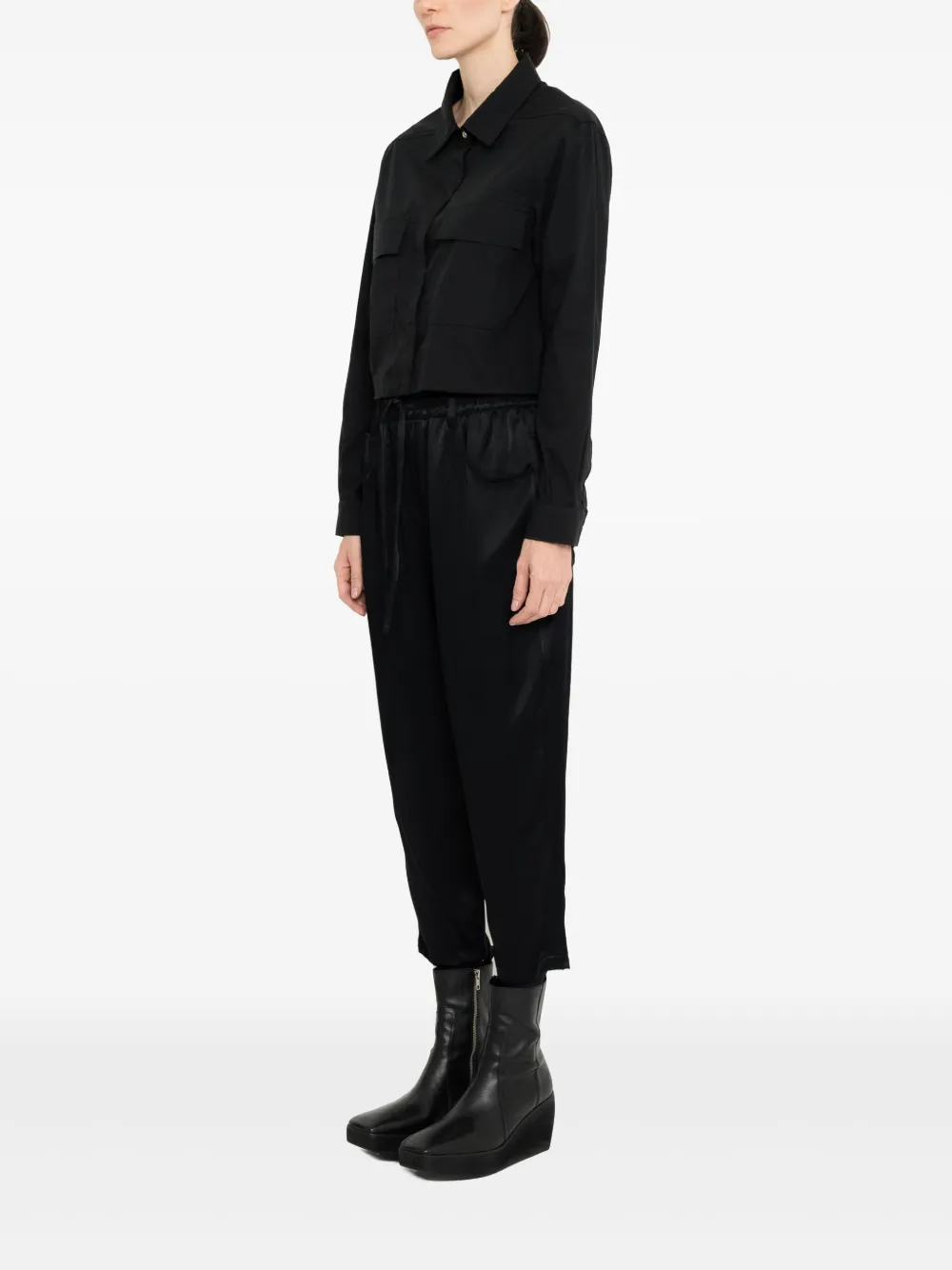 Uma | Raquel Davidowicz Straight broek Zwart
