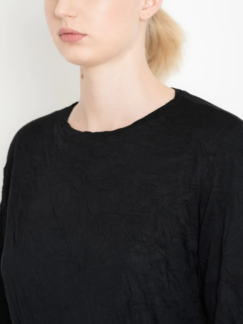 Uma | Raquel Davidowicz Top met lange mouwen Zwart