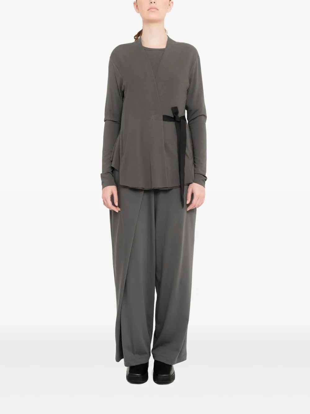Uma | Raquel Davidowicz tied-waist curve-hem cardigan | Cardigans | Image 2