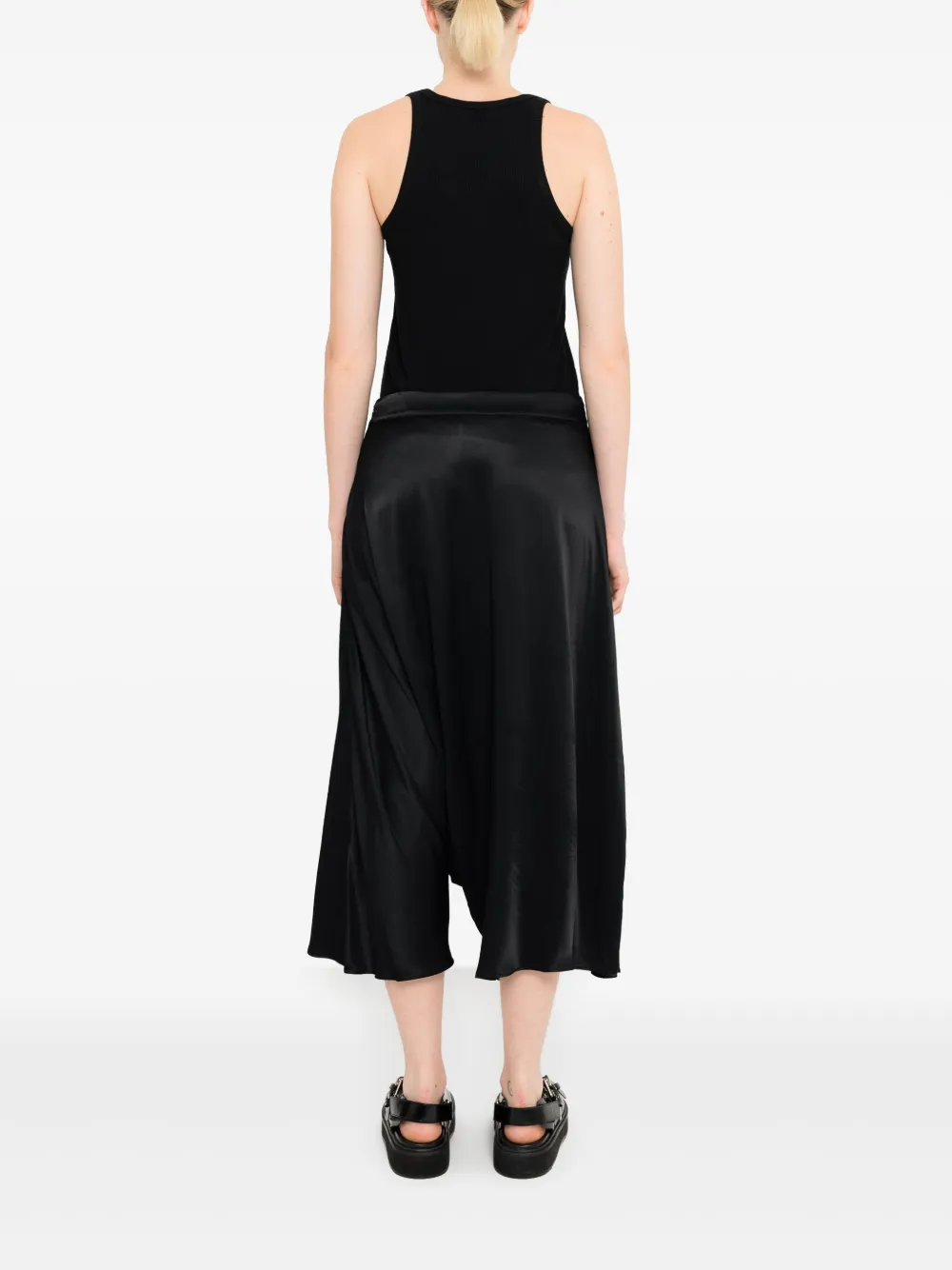 Uma | Raquel Davidowicz Asymmetrische rok Zwart