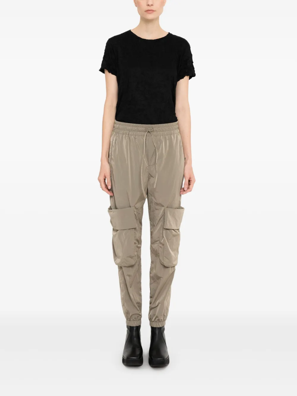 Uma | Raquel Davidowicz Cargo straight broek - Beige