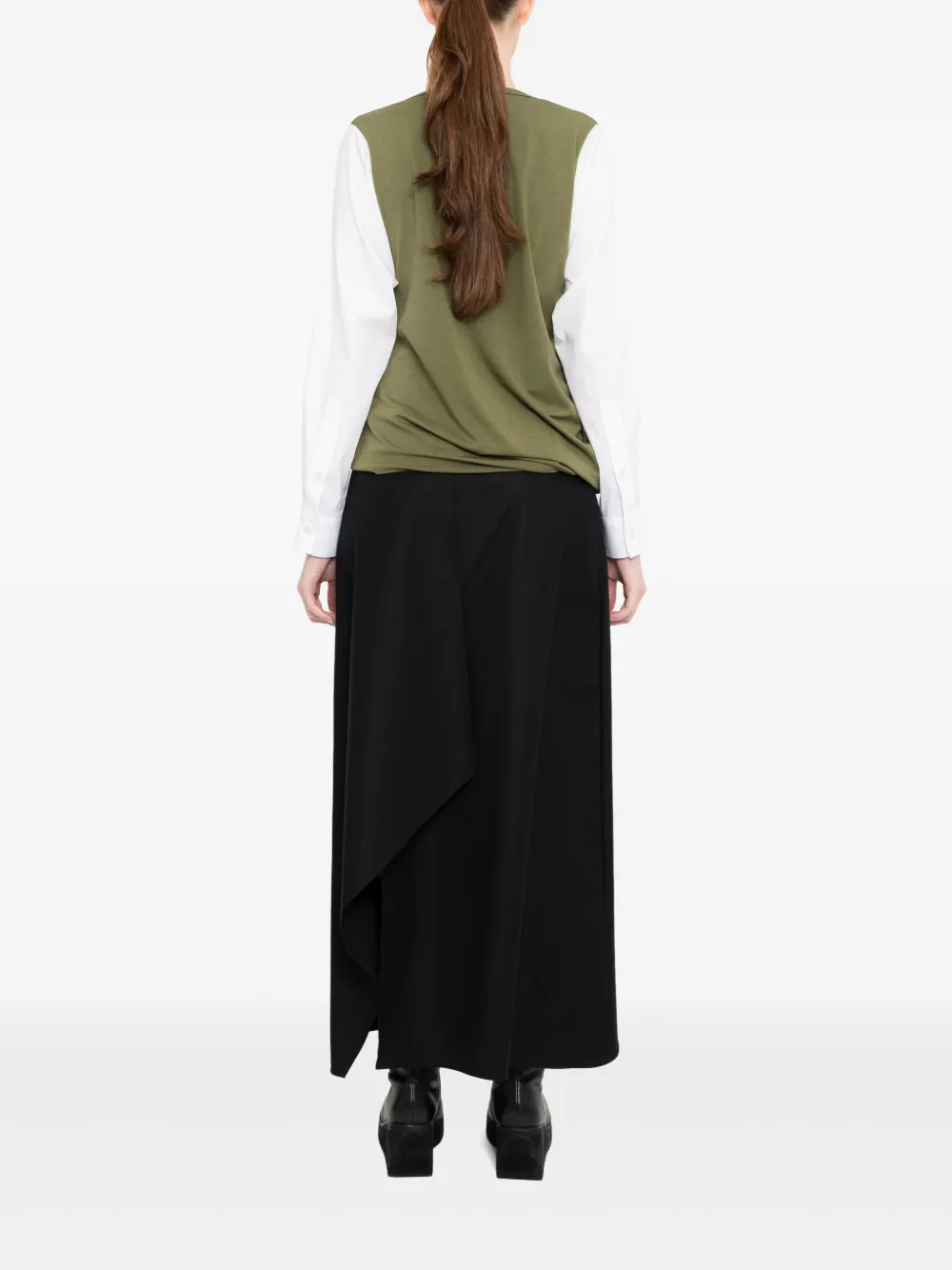 Uma | Raquel Davidowicz Asymmetrische top Groen