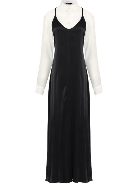 Uma | Raquel Davidowicz layered-design midi dress